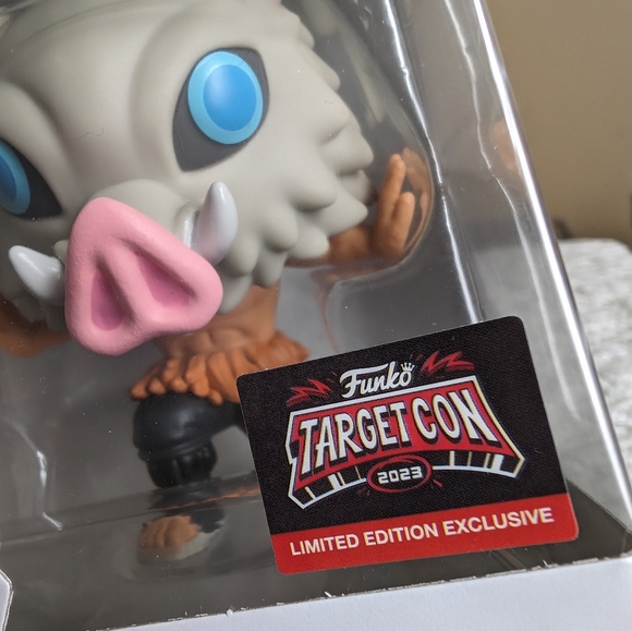 Funko Pop Demon Slayer Inosuke Hashibira #1261 Target Con Exclusive - Picture 7 of 8